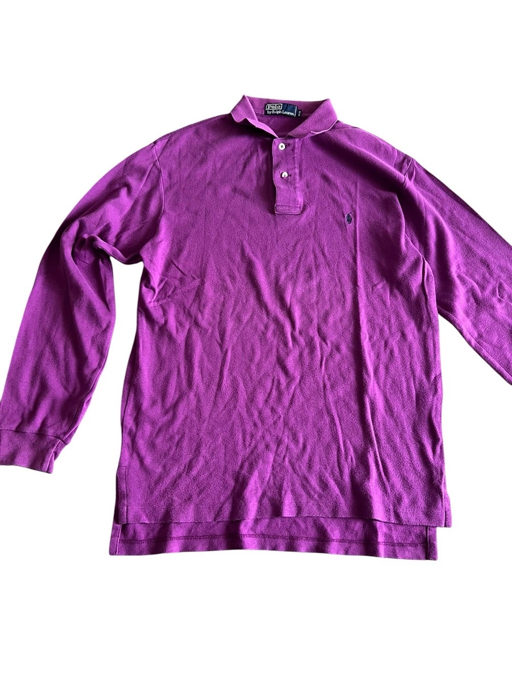 Vintage Polo Ralph Lauren Long Sleeve Shirt M Size (46)